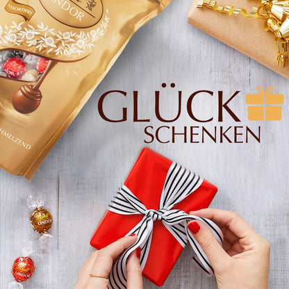 Lindt LINDOR Schokoladen Kugeln (ca. 80 Schokoladen Kugeln): Großpackung (1kg)