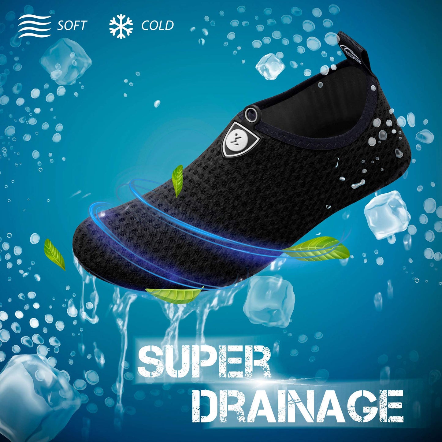 SIMARI Unisex Wasserschuhe für Outdoor, Strand, Schwimmen: Schnelltrocknend