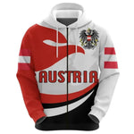 Österreich 3D Sport Hoodie: Unisex