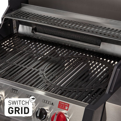 Enders® 'MONROE PRO 3-TURBO' Gasgrill: PanoVision Sicht, SWITCH GRID, SIMPLE CLEAN