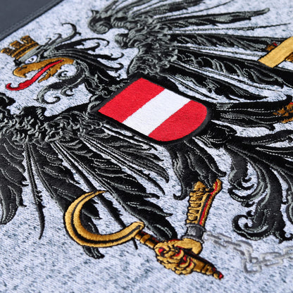Österreich Adler Softshelljacke mit Stickerei | Wanderjacke