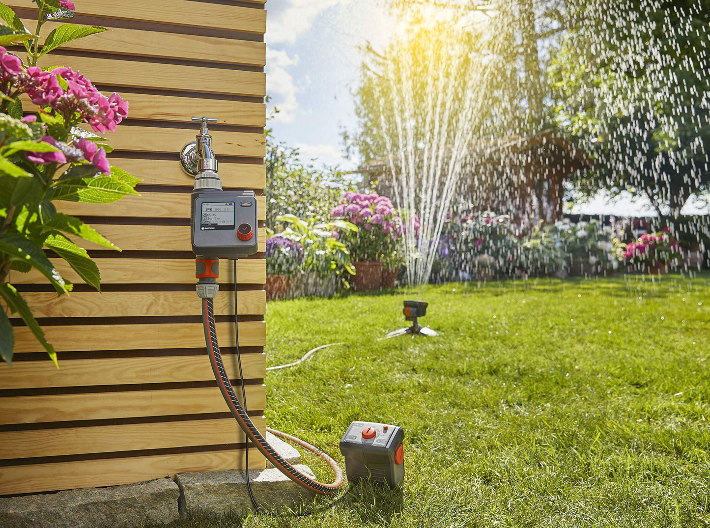Gardena Irrigation Control Select: Automatic and time-saving irrigation, flexible irrigation thanks to 3 schedules, Water Now function (1891-20)