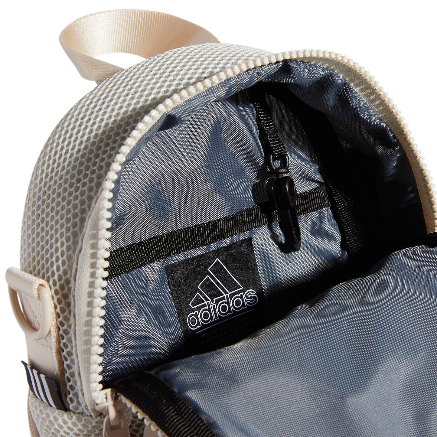 adidas 2-in-1 Damen Airmesh Hybrid Mini-Rucksack mit Premium Reißverschluss
