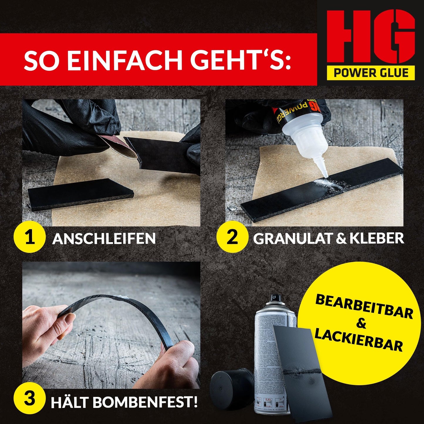 Weld from the bottle Superglue by HG Power Glue-MINIS | Extra Strong