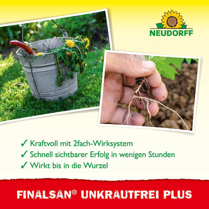 Neudorff Finalsan UnkrautFrei Plus Konzentrat (2L) der bis in die Wurzel wirkt