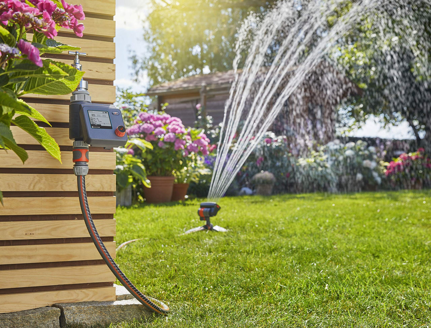 Gardena Irrigation Control Select: Automatic and time-saving irrigation, flexible irrigation thanks to 3 schedules, Water Now function (1891-20)