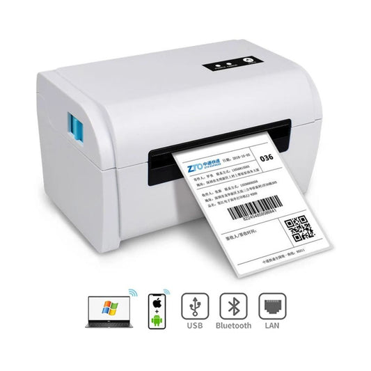 ZJ9200 Thermodrucker (4x6 Zoll) mit Bluetooth-USB | Wireless Desktop, Versandetiketten-Barcode Druck