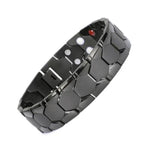 Herren Armband mit Magnettherapie für Gesundheit und Energie