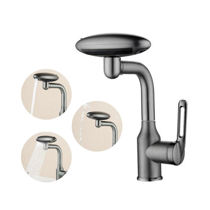 Edelstahl Wasserhahn mit 360° Rotation - 4 Wassermodi | Mehrschichtfiltration