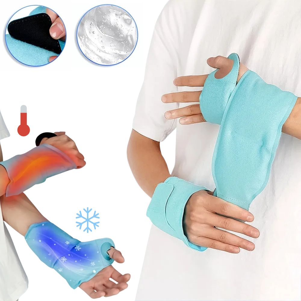 Kühlbandage für Karpaltunnelsyndrom | Kältetherapie für Handgelenk & Schmerzen, Gel-Kühlpad
