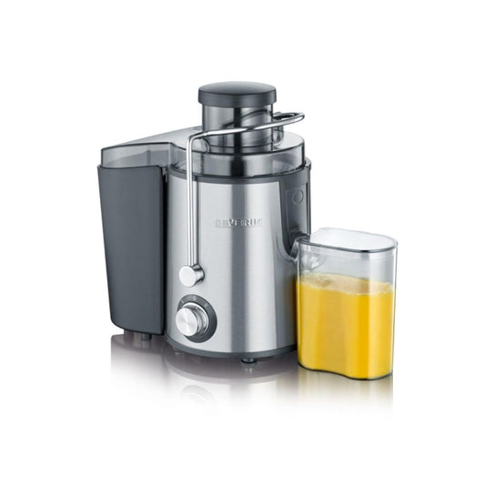 SEVERIN juicer (ES3566) made of stainless steel (500ml) with collecting container