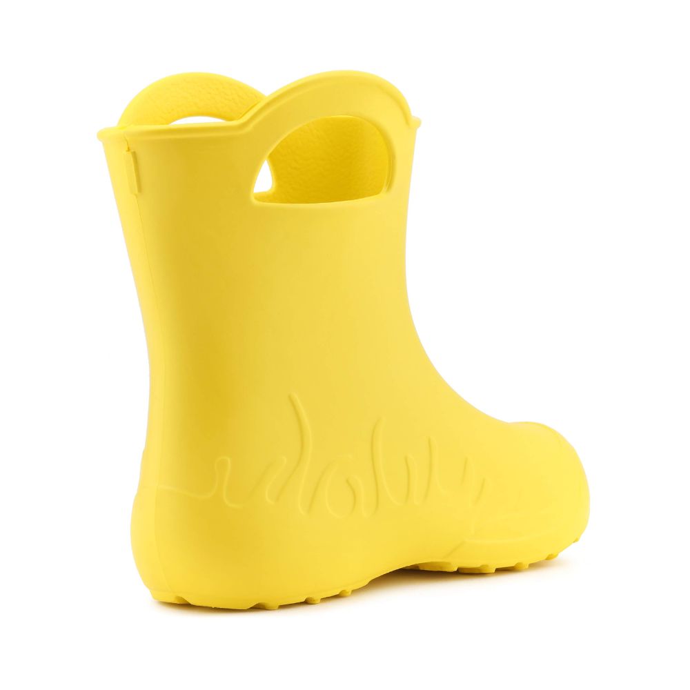 LADEHEID Eva Kinder Gummistiefel für Jungen und Mädchen: Wasserdichte Regenstiefel