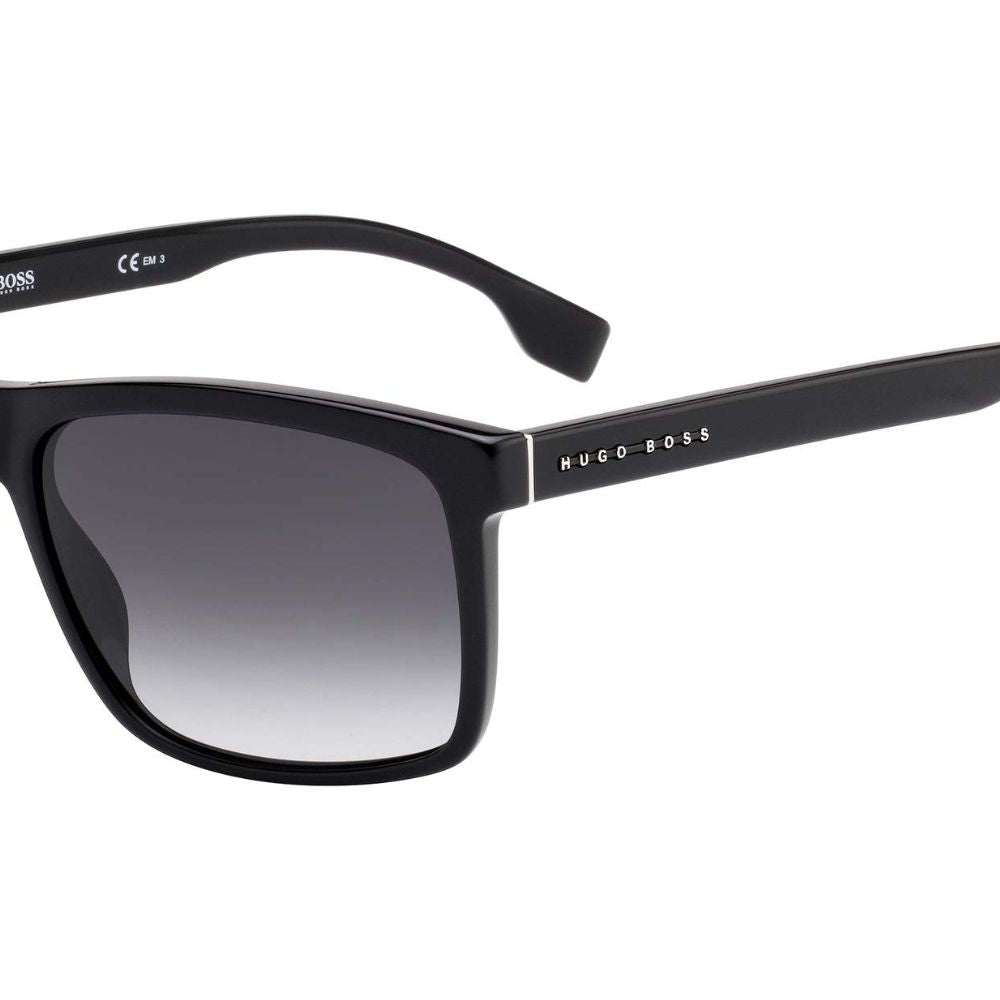 Hugo Boss '1036/S' Sonnenbrillen für Herren:  Schwarz, Grau-Schattierte Gläser