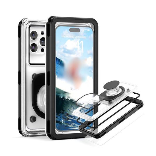 Universal Wasserdichte Unterwasser-Smartphone-Tasche 'Upgraded' IPX8 bis 6,9 Zoll