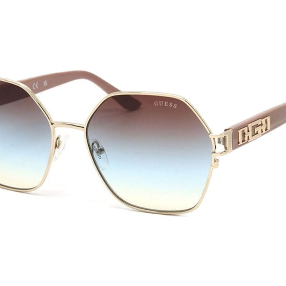 Guess 'GU7913' Sonnenbrille für Damen: Gold-Mehrfarbig (Einheitsgröße)