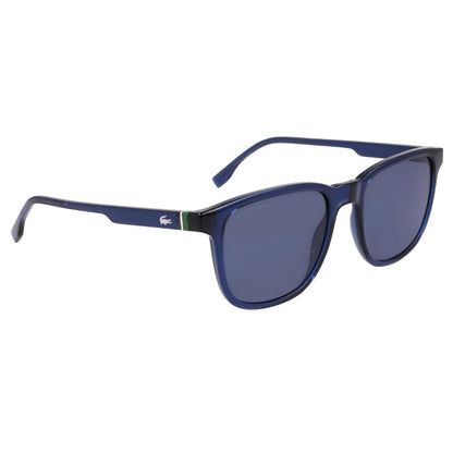 Lacoste 'L6029S' Sunglasses for Men with 2-Year Warranty: Transparent Blue