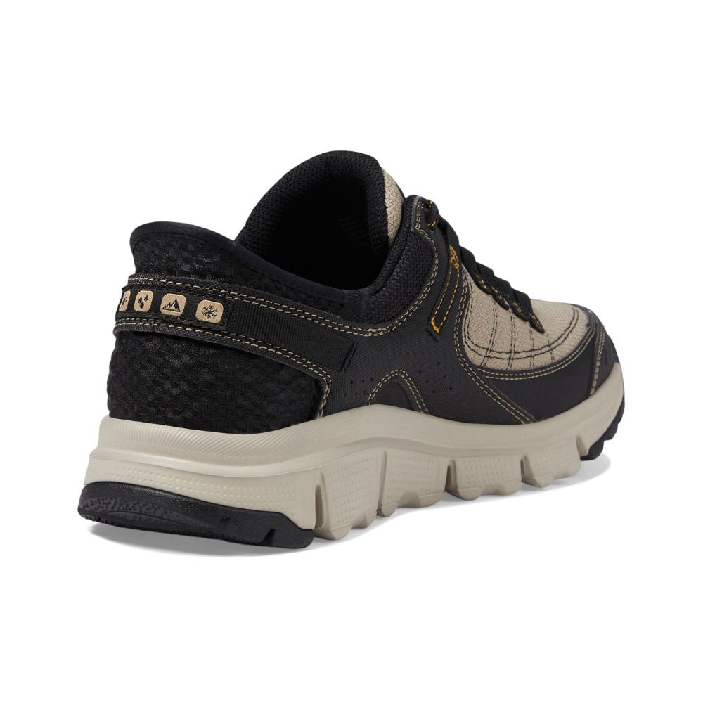 Skechers 'Summits AT Upper Draft' Slip-Ins Herren Sneaker (Synthetic Mesh-Black Trim)