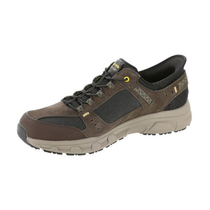 Skechers 'Oak Canyon Consistent Winner' Slip-Ins Men's Sneakers (Brown)