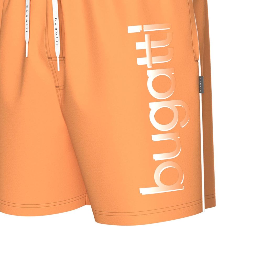 Bugatti 'Giovanni' Badeshort Herren in Farbe: Mandarin: Schnelltrocknend