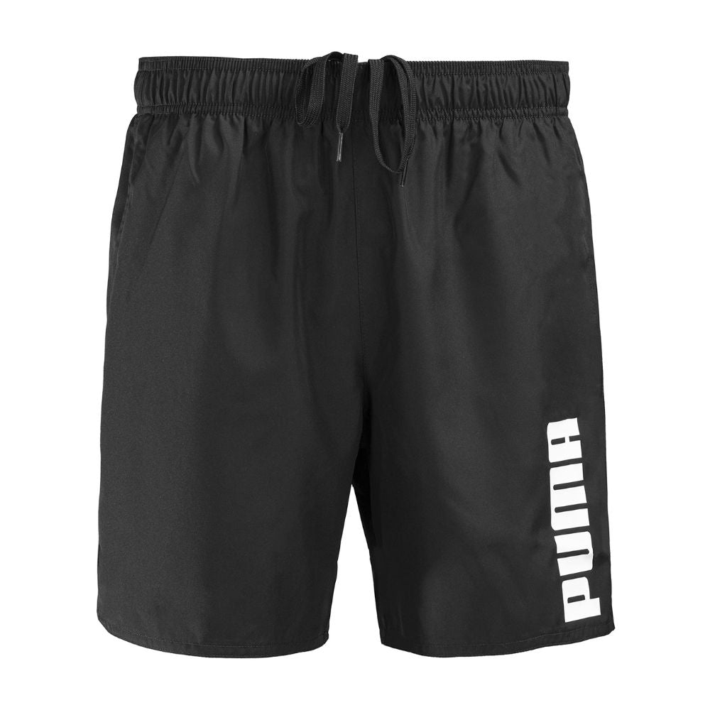 PUMA Men's 'Summer Deluxe' Quick-drying Swim Shorts in New Black