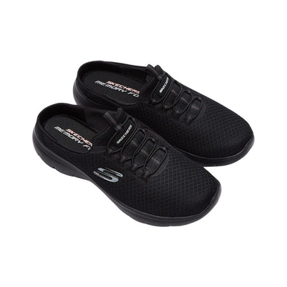 Skechers 'Summit Swift Step' Damen Sabot Pantolette (Schwarz)