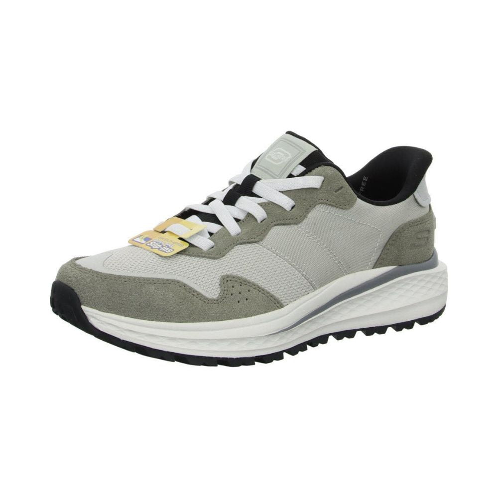 Marke: Skechers
Farbe: Grau

Bequeme freihändige Slip-Ins im Relaxed Fit® Design für mehr Raum im Zehen- und Vorfußbereich. Mit air-cooled Memory Foam gepolsterter Einlegesohle für langanhaltenden Komfort – ideal für den Alltag.

Spezifikationen:

Modellnummer: 211069

Hands Free Slip-ins™ für einfaches Hineinschlüpfen

Memory-Foam Komfort-Einlegesohle

Relaxed Fit® Passform