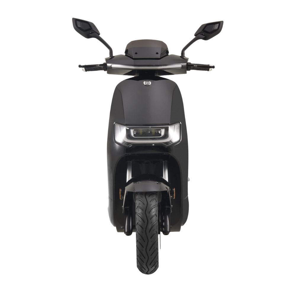 ROBO-S E-Scooter with road approval: 80 km/h, 4000 W, lithium battery, APP (black)