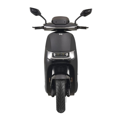 ROBO-S E-Scooter with road approval: 80 km/h, 4000 W, lithium battery, APP (black)