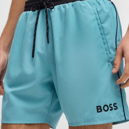 BOSS 'Starfish' Herren Badehose: Schnelltrocknend & Komfortabel, ideal für Urlaub & Schwimmen