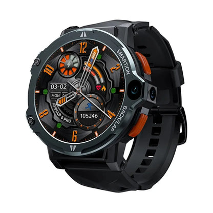 LOKMAT 'APPLLP 6 Pro' | Android Smartwatch mit Dual-Kamera, GPS: 4 GB RAM, 64 GB Speicher, 4G LTE