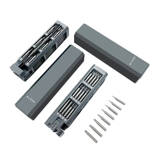Werkzeugset mit Multifunktions-Schraubendreher | 46-in-1 Präzisionsmagnetbits4
