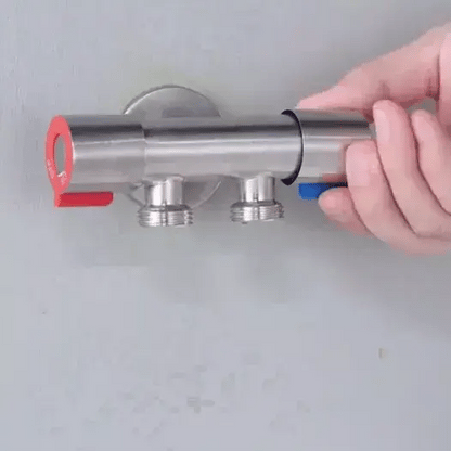 4-in-1 Handgehaltener Bidet-Spritzpistolen-Set aus Edelstahl (Preview GIF)
