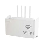 Router and TV Set-Top Box Wall Mount | Cable Management & Storage